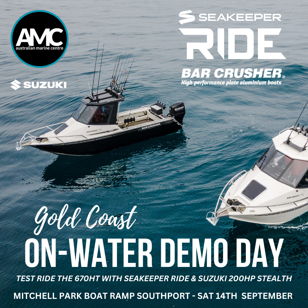 SEAKEEPER RIDE – BARCRUSHER ON-WATER DAY